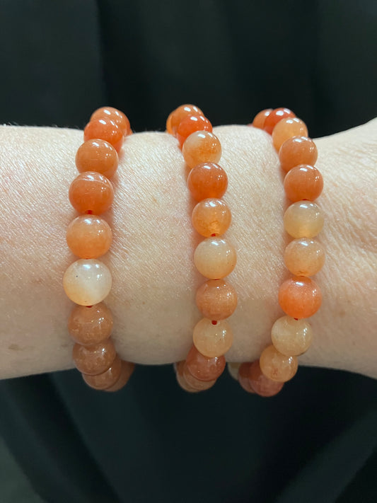 Red Aventurine Crystal Bracelet